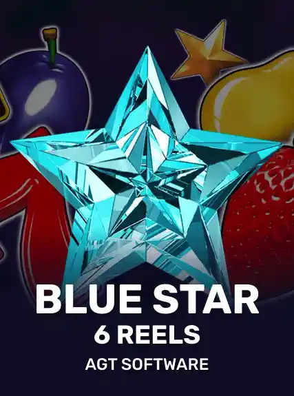 Blue Star 6 reels game tile
